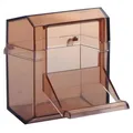 Krmítko kryté, priehľadné 70ml/7x7cm