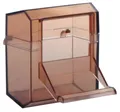 Krmítko kryté, priehľadné 70ml/7x7cm