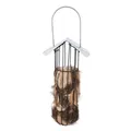 Ďalší obrázok produktu Kŕmidlo na lojové gule so strieškou, závesné 11x25x10 cm
