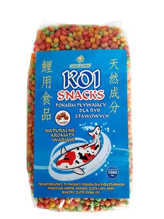Hlavný obrázok produktu Krmivo MIX kuličky pro ryby v zahradním rybníku 1l FAUNA