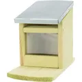 Ďalší obrázok produktu Kŕmna stanica pre veveričky 12 x18 x 24 cm, prírodné borovicové drevo/kov