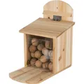 Ďalší obrázok produktu Kŕmna stanica pre veveričky 20 x 30 x 30 cm, prírodné borovicové drevo