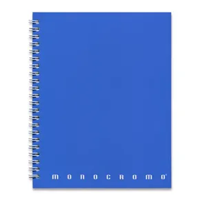 Krúžkový blok Pigna Monocromo A5, linajkový, 70 listov, mix farieb