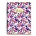 Ďalší obrázok produktu Krúžkový blok Pigna Nature Flowers A4, štvorčekový, 60 listov, mix motívov