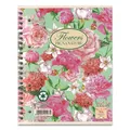 Ďalší obrázok produktu Krúžkový blok Pigna Nature Flowers A4, linajkový, 60 listov, mix motívov