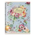 Krúžkový blok Pigna Nature Flowers A4, linajkový, 60 listov, mix motívov