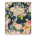 Ďalší obrázok produktu Krúžkový blok Pigna Nature Flowers A5, linajkový, 60 listov, mix motívov