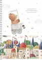 Kroužkový blok SHKOLYARYK Dreams - A5, čtverečkovaný, 80 listů, mix motivů