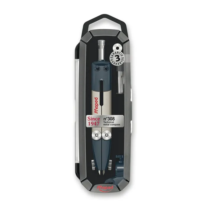 Hlavný obrázok produktu Kružítko Maped N°308 Technical Metal Compass
