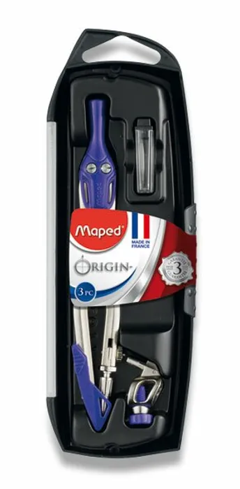 Hlavný obrázok produktu Kružítko Maped Origin Set - 3dílná sada, mix barev