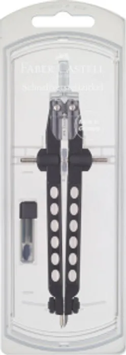 Hlavný obrázok produktu Kružítko Quick Set Factory Transparent Faber Castell 174330