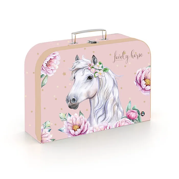 Hlavný obrázok produktu Kufřík lamino 34 cm kůň romantic