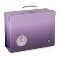 Ďalší obrázok produktu Kufrík laminátový hranatý A4 OXY NEXT Ombre Purple