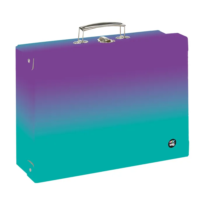 Hlavný obrázok produktu Kufřík lamino hranatý A4 OXY Ombre Purple- blue