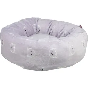 Kulatý pelech MIMI 50 cm, motív mačacej hlavy, lila - LIMITOVANÁ NABÍDKA