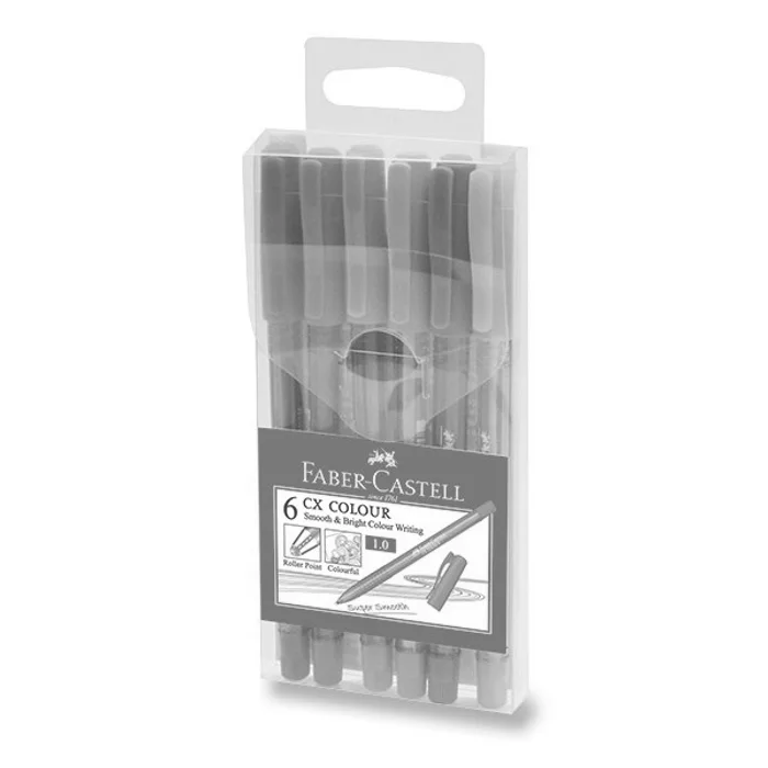Hlavný obrázok produktu Kuličková tužka Faber-Castell 2470 CX Colour 6 barev