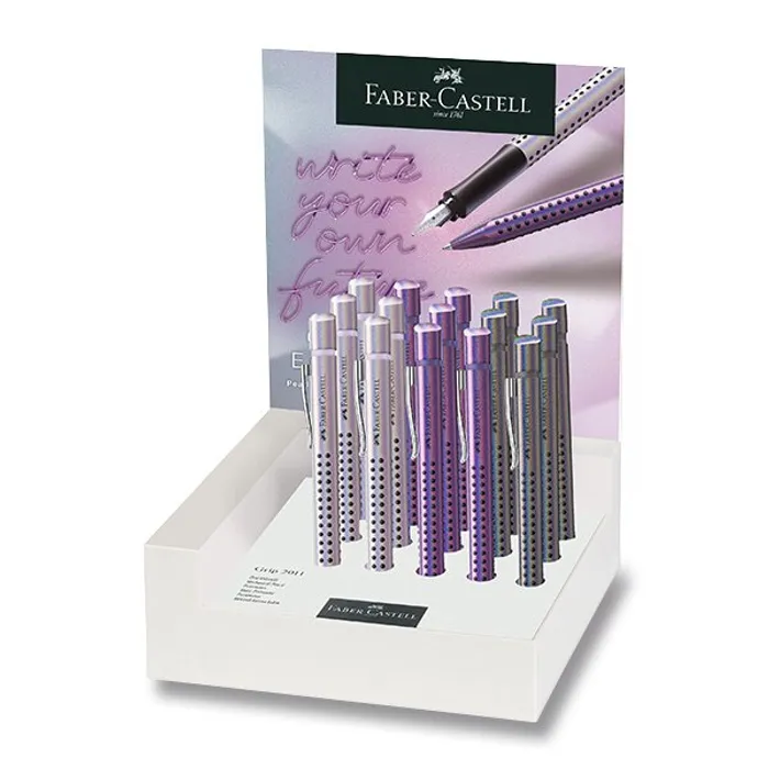 Hlavný obrázok produktu Kuličková tužka Faber-Castell Grip Edition Glam XB stojánek 15 ks