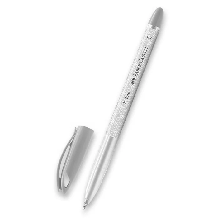 Hlavný obrázok produktu Kuličková tužka Faber-Castell K-One výběr barev, hrot 0,7 mm modrá