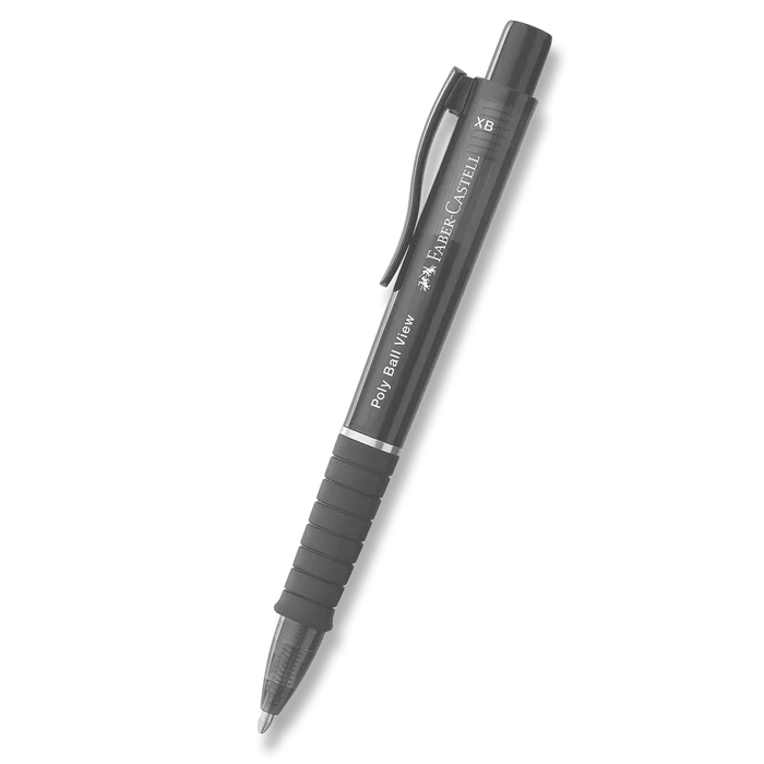 Hlavný obrázok produktu Kuličková tužka Faber-Castell Poly Ball View XB, výběr barev černá