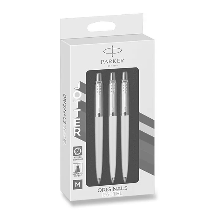 Hlavný obrázok produktu Kuličková tužka Parker Jotter Originals Pastel blistr, 3 ks
