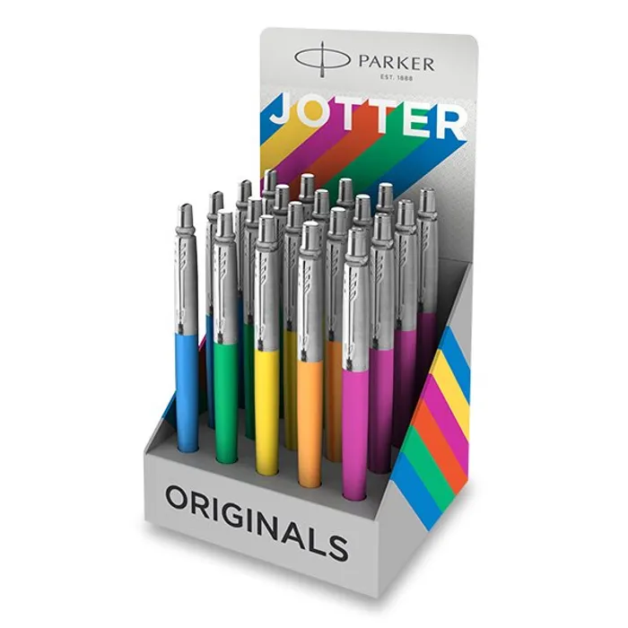 Hlavný obrázok produktu Kuličková tužka Parker Jotter Originals stojánek, 20 ks