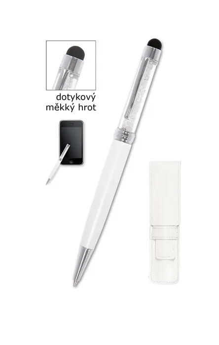 Hlavný obrázok produktu Kuličkové pero CONCORDE Aura Touch, bílé tělo
