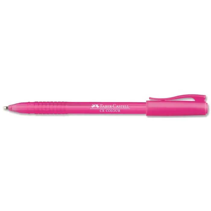 Hlavný obrázok produktu Kuličkové pero CX Color 1.0mm, růžová Faber Castell 247028
