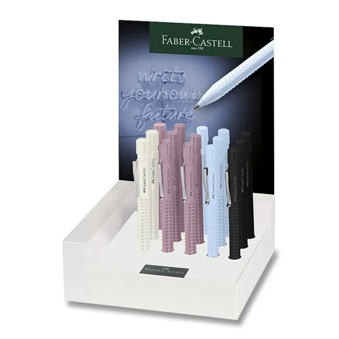 Hlavný obrázok produktu Kuličkové pero Faber-Castell Grip 2010 Harmony stojánek, 15 ks, hrot XB