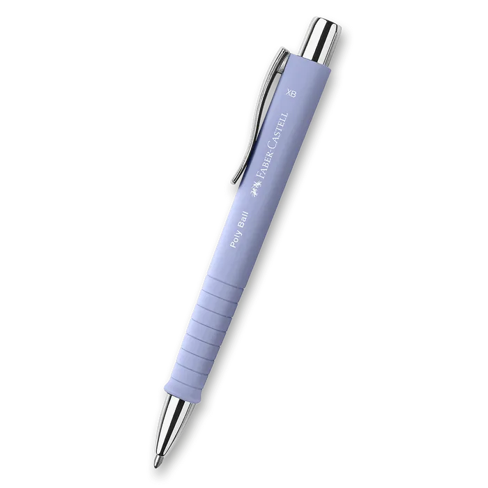 Hlavný obrázok produktu Kuličkové pero Faber-Castell Poly Ball Silver XB, Pale Iris