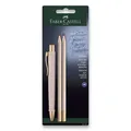 Guľôčkové pero Faber-Castell Poly Ball Urban Gold sada, 3 ks, bledoružová
