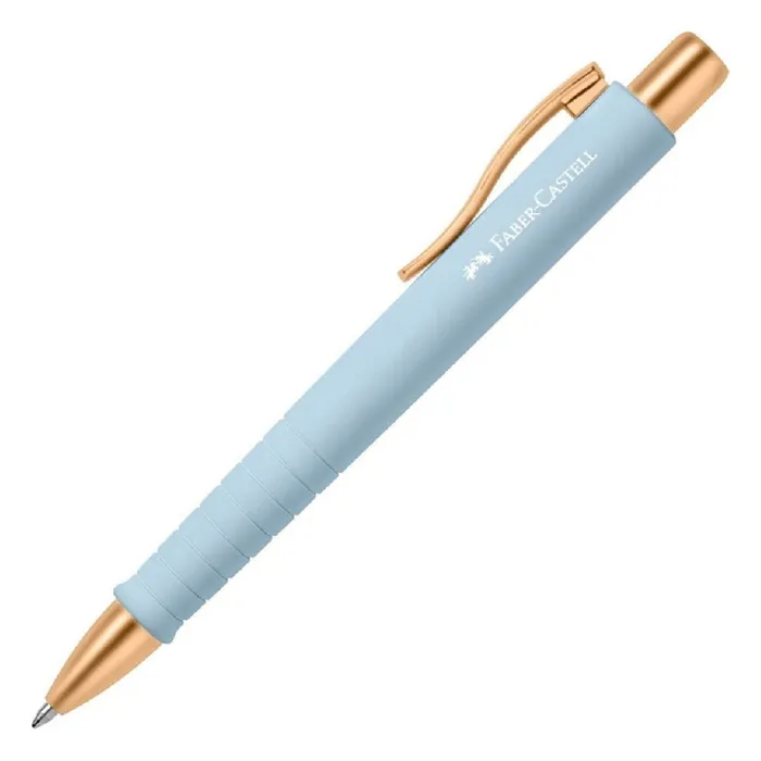 Hlavný obrázok produktu Kuličkové pero Faber-Castell Poly Ball Urban Gold XB,světle modrá