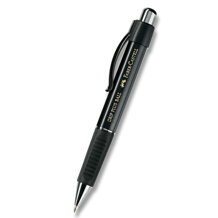 Hlavný obrázok produktu Kuličkové pero Grip Plus Ball 1407 0.4mm, černá met. Faber Castell (140733)