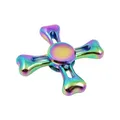 Rainbow Fidget Spinner - 6,5 cm, dúhový kov