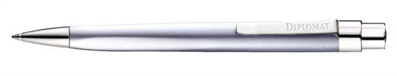 Hlavný obrázok produktu Kuličkové pero "Magnum Glamour", hliníková barva těla, 1mm, v dárkové krabičce, modrá, DIP