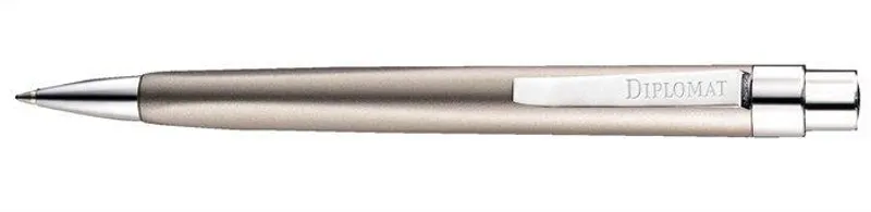 Hlavný obrázok produktu Kuličkové pero "Magnum Glamour", titanová barva těla, 1mm, v dárkové krabičce, modrá, DIPL