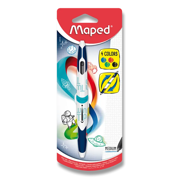 Hlavný obrázok produktu Kuličkové pero Maped TwinTip 4 Collector