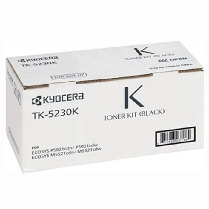 Hlavný obrázok produktu Kyocera originální toner TK-5230K, black, 2600str., 1T02R90NL0, Kyocera M5521cdn,M5521cdw