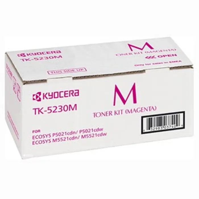 Hlavný obrázok produktu Kyocera originální toner TK-5230M, magenta, 2200str., 1T02R9BNL0, Kyocera M5521cdn,M5521c