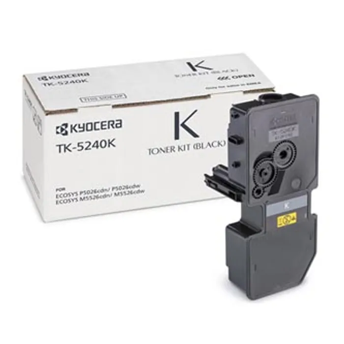 Hlavný obrázok produktu Kyocera originální toner TK-5240K, black, 4000str., 1T02R70NL0, Kyocera M5526cdn, M5526cd