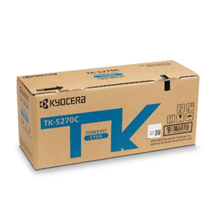 Hlavný obrázok produktu Kyocera originální toner TK-5270C, cyan, 6000str., 1T02TVCNL0, Kyocera ECOSYS M6230cidn,