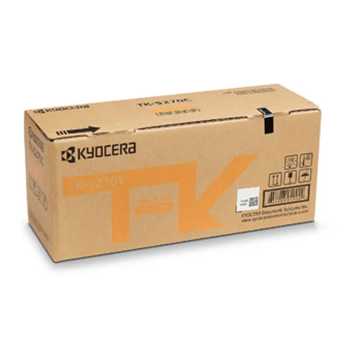 Hlavný obrázok produktu Kyocera originální toner TK-5270Y, yellow, 6000str., 1T02TVANL0, Kyocera ECOSYS M6230cidn