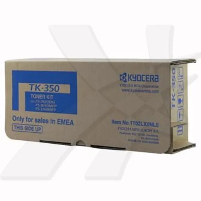 Hlavný obrázok produktu Kyocera originální toner TK350, black, 15000str., 1T02LX0NL0, 1T02LX0NLC, obsahuje odpadn