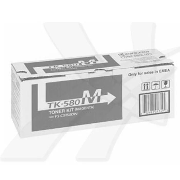 Hlavný obrázok produktu Kyocera originální toner TK580M, magenta, 2800str., 1T02KTBNL0, Kyocera FS- C5150DN, O
