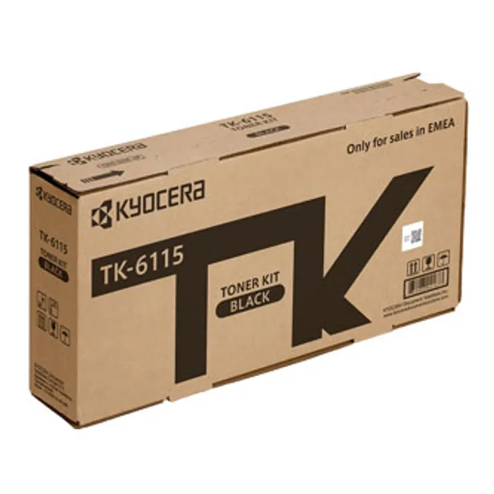 Hlavný obrázok produktu Kyocera originální toner TK6115, black, 15000str., 1T02P10NL0, Kyocera ECOSYS M4125idn, E