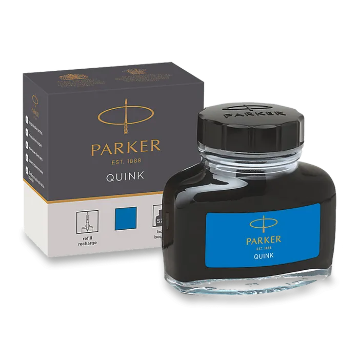 Hlavný obrázok produktu Lahvičkový inkoust Parker, omyvatelný modrý