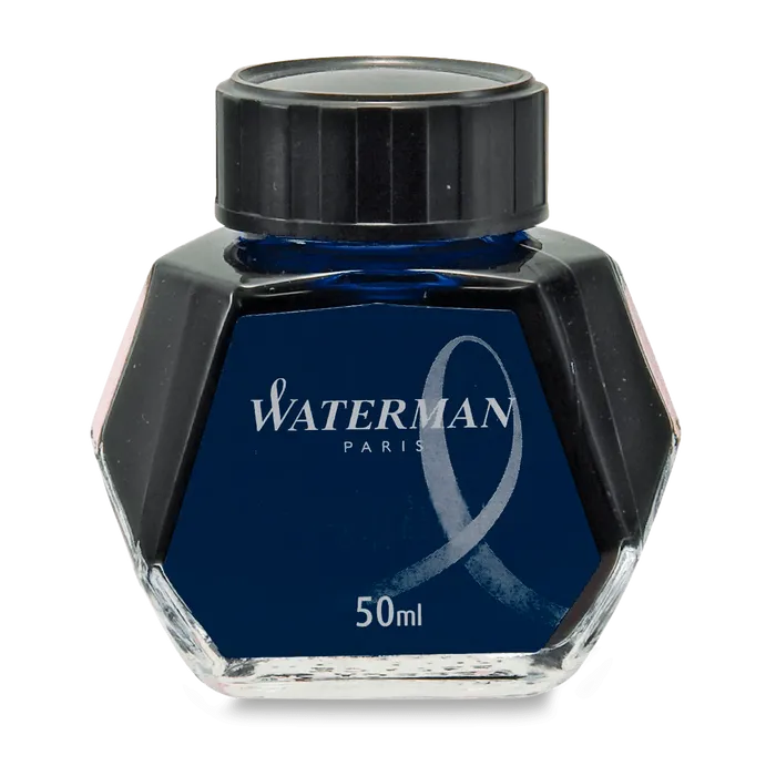 Hlavný obrázok produktu Lahvičkový inkoust Waterman modročerný