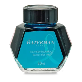 Fľaštičkový atrament Waterman svetlo modrý