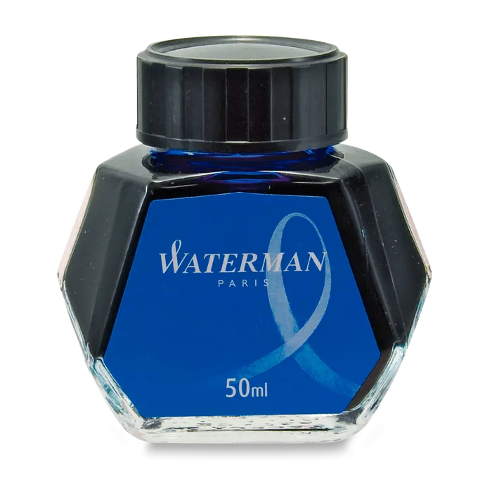 Hlavný obrázok produktu Lahvičkový inkoust Waterman tmavě modrý