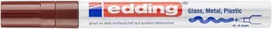 Lakový popisovač 750, hnedá, 2-4mm, EDDING
