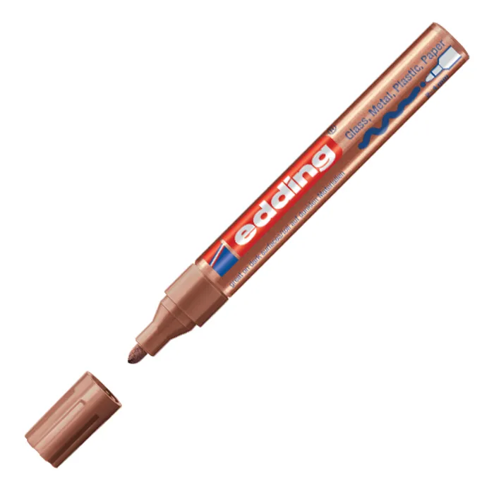 Hlavný obrázok produktu Lakový popisovač "750", měděná, 2-4mm, EDDING